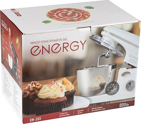 Планетарный миксер Energy EN-265 (белый)