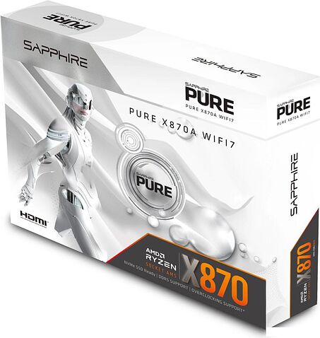 Материнская плата Sapphire Pure X870A WiFi 7