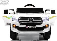 Детский электромобиль RiverToys М555БХ (белый)