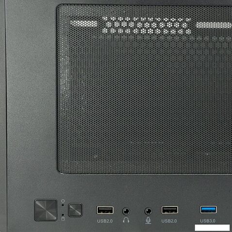 Корпус XASTRA A403 4FRGB (черный)