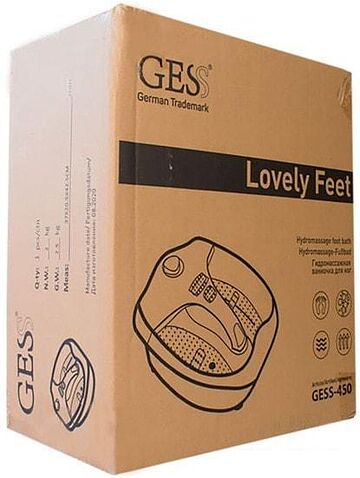 Гидромассажная ванночка Gess Lovely Feet Gess-450