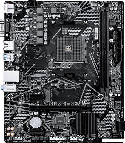 Материнская плата Gigabyte A520M S2HP