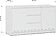 Тумба ЭлиГард Brighton RTV 2D3S (белый)