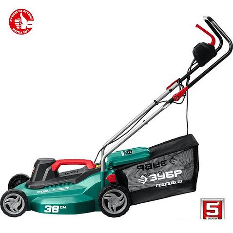 Газонокосилка Зубр Мастер ГСЦ-38-1700