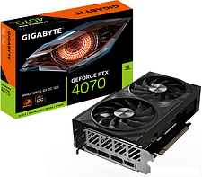 Видеокарта Gigabyte GeForce RTX 4070 WindForce 2X OC 12G GV-N4070WF2OC-12GD Видеокарта Gigabyte GeForce RTX 4070 WindForce 2X OC 12G GV-N4070WF2OC-12GD