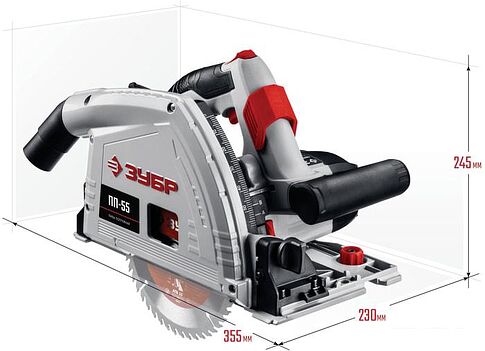 Дисковая (циркулярная) пила Зубр ПП-55
