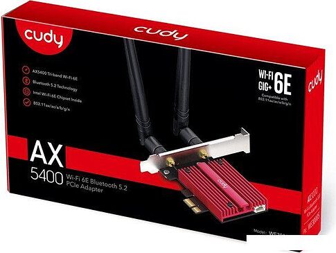 Wi-Fi/Bluetooth адаптер Cudy WE3000S