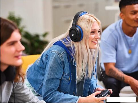 Наушники Corsair HS35 (синий)