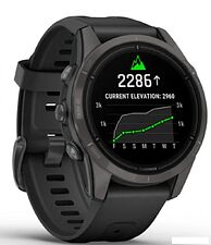Умные часы Garmin Epix Pro Gen 2 Sapphire 42 мм (карбоново-серый титан/черный) Умные часы Garmin Epix Pro Gen 2 Sapphire 42 мм (карбоново-серый титан/черный)