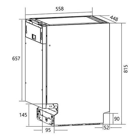 Встраиваемая посудомоечная машина Thomson DB30S73E02