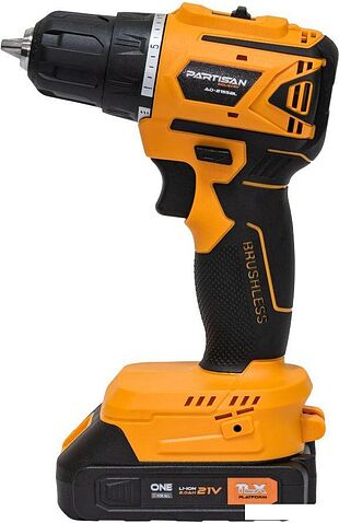 Дрель-шуруповерт Partisan AD-2155BL (с 2-мя АКБ, кейс)