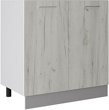 Шкаф напольный Артём-Мебель 800мм СН-114.22 (дуб крафт белый)