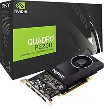 Видеокарта PNY Nvidia Quadro P2200 5GB GDDR5X VCQP2200-SB Видеокарта PNY Nvidia Quadro P2200 5GB GDDR5X VCQP2200-SB