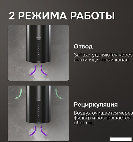 Кухонная вытяжка Zigmund & Shtain K 160.4 B