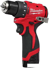 Дрель-шуруповерт Milwaukee M12 BLDDRC-202C 4933499686 (с 2-мя АКБ, кейс)