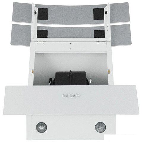 Кухонная вытяжка Krona Inga 600 white push button [00018712]