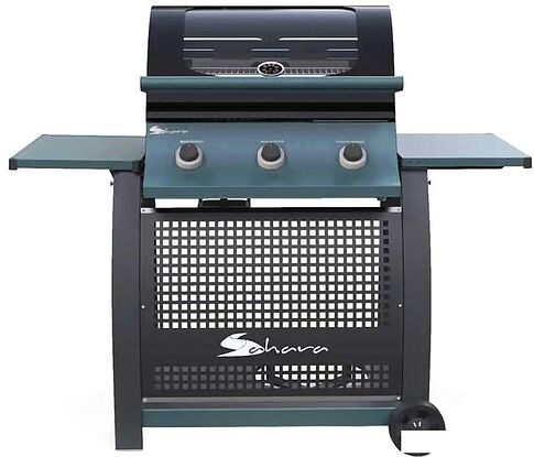 Газовый гриль для дачи Sahara S325 3B BBQ Smokey Teal (дымчатый)