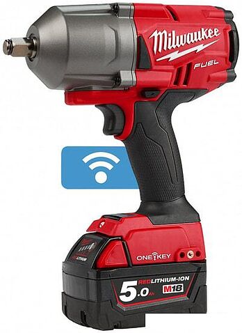 Гайковерт Milwaukee M18 ONEFHIWF12-502X 4933459727 (с 2-мя АКБ, кейс)