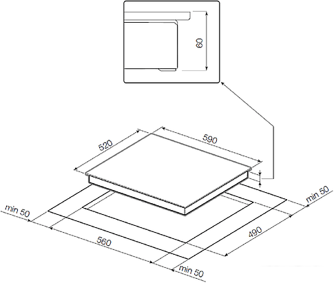 Варочная панель Graude IK 60.0 KEL