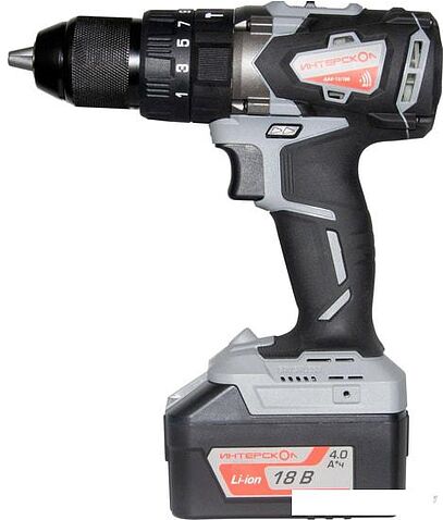 Ударный шуруповерт Интерскол ДАУ-13/18В 574.4.1.70 (с 1-им АКБ, кейс)