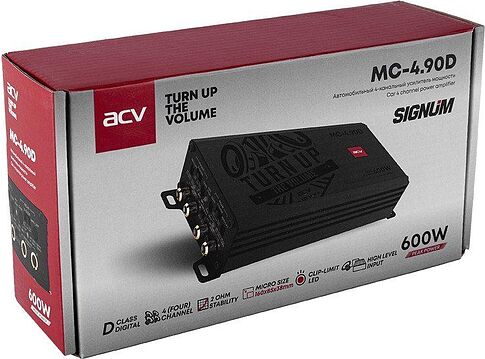 Автомобильный усилитель ACV MC-4.90D