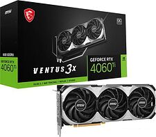 Видеокарта MSI GeForce RTX 4060 Ti Ventus 3X 8G OC