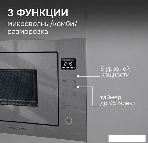 Микроволновая печь Zigmund & Shtain BMO 15.252 G