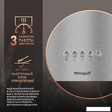 Кухонная вытяжка Weissgauff Box 40 PB Inox Кухонная вытяжка Weissgauff Box 40 PB Inox