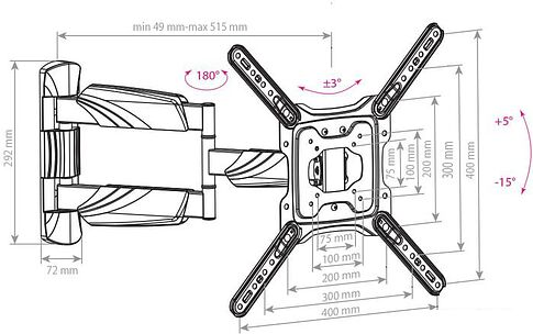 Кронштейн Arm Media COBRA-40