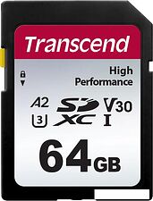 Карта памяти Transcend SDXC 330S TS64GSDC330S 64GB Карта памяти Transcend SDXC 330S TS64GSDC330S 64GB