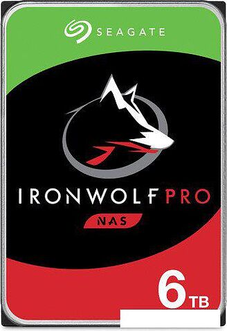 Жесткий диск Seagate IronWolf Pro 6TB ST6000NT001