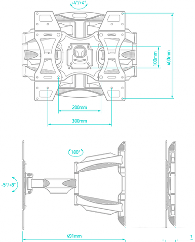 Кронштейн Onkron M15B