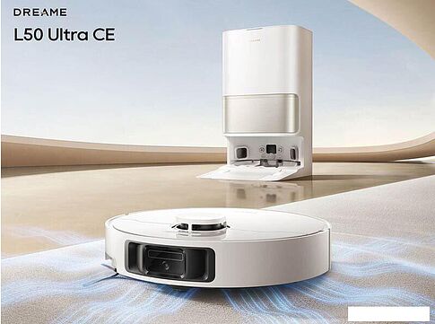 Робот-пылесос Dreame Robot Vacuum L50 Ultra CE RLL53SE (евровилка, белый)