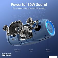 Беспроводная колонка Tronsmart Mirtune S100 (синий)