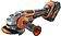 Угловая шлифмашина AEG Powertools BEWS 18-125BLPX-602C 4935464422 (с 2-мя АКБ, кейс)