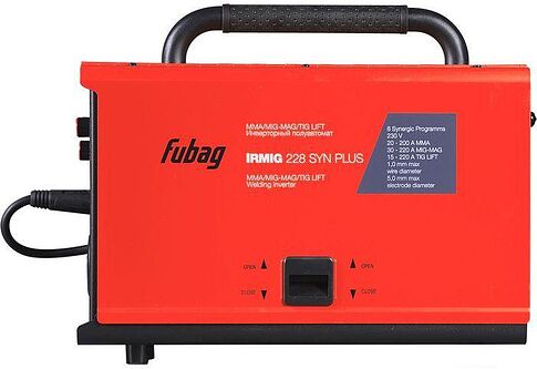 Сварочный инвертор Fubag IRMIG 228 SYN PLUS 41381.1