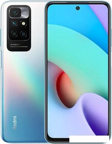 Смартфон Xiaomi Redmi 10 2022 4GB/64GB международная версия (синее море)
