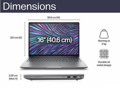 Рабочая станция HP ZBook Power 16 G11 A8WM9PT