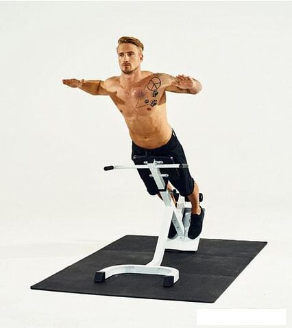 Гиперэкстензия DFC Homegym SUB025