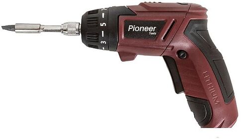 Электроотвертка Pioneer CS-M0404C (с 1-им АКБ, кейс, оснастка)