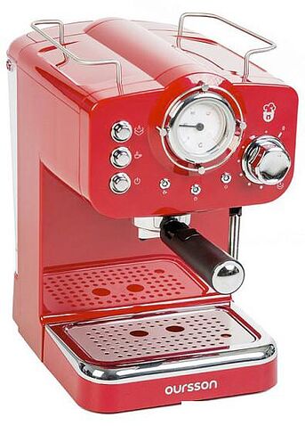 Рожковая кофеварка Oursson EM1510/RD
