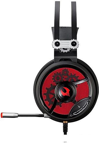 Наушники с микрофоном A4Tech Bloody M660 Chronometer (черный/красный)