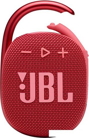 Беспроводная колонка JBL Clip 4 (красный)