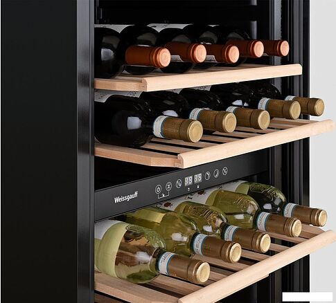 Винный шкаф Weissgauff WWC-77 DB DualZone
