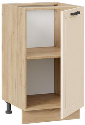 Шкаф напольный Трия Лорас 1Н45 (дуб крафт золотой/холст брюле)