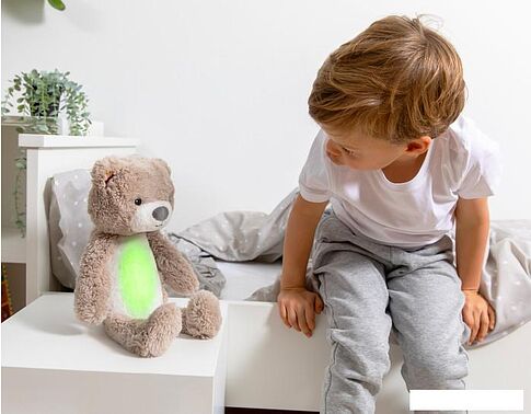 Интерактивная игрушка Zazu Мишка Броуди ZA-BRODY-01 (бежевый)