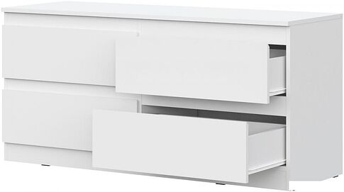 Комод НК-Мебель Stern ТВ-4Я 127 72677769 (белый)