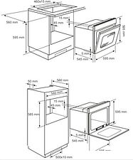 Электрический духовой шкаф Candy FCP612NXL/E1