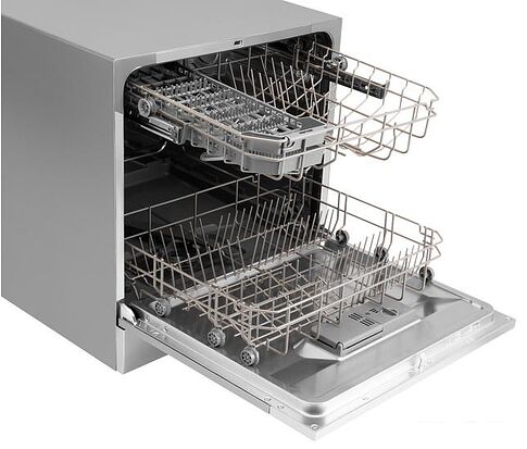 Отдельностоящая посудомоечная машина Hyundai DT503 (серебристый)
