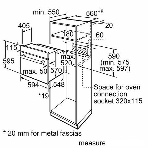 Электрический духовой шкаф Siemens iQ100 HA010FBR1M